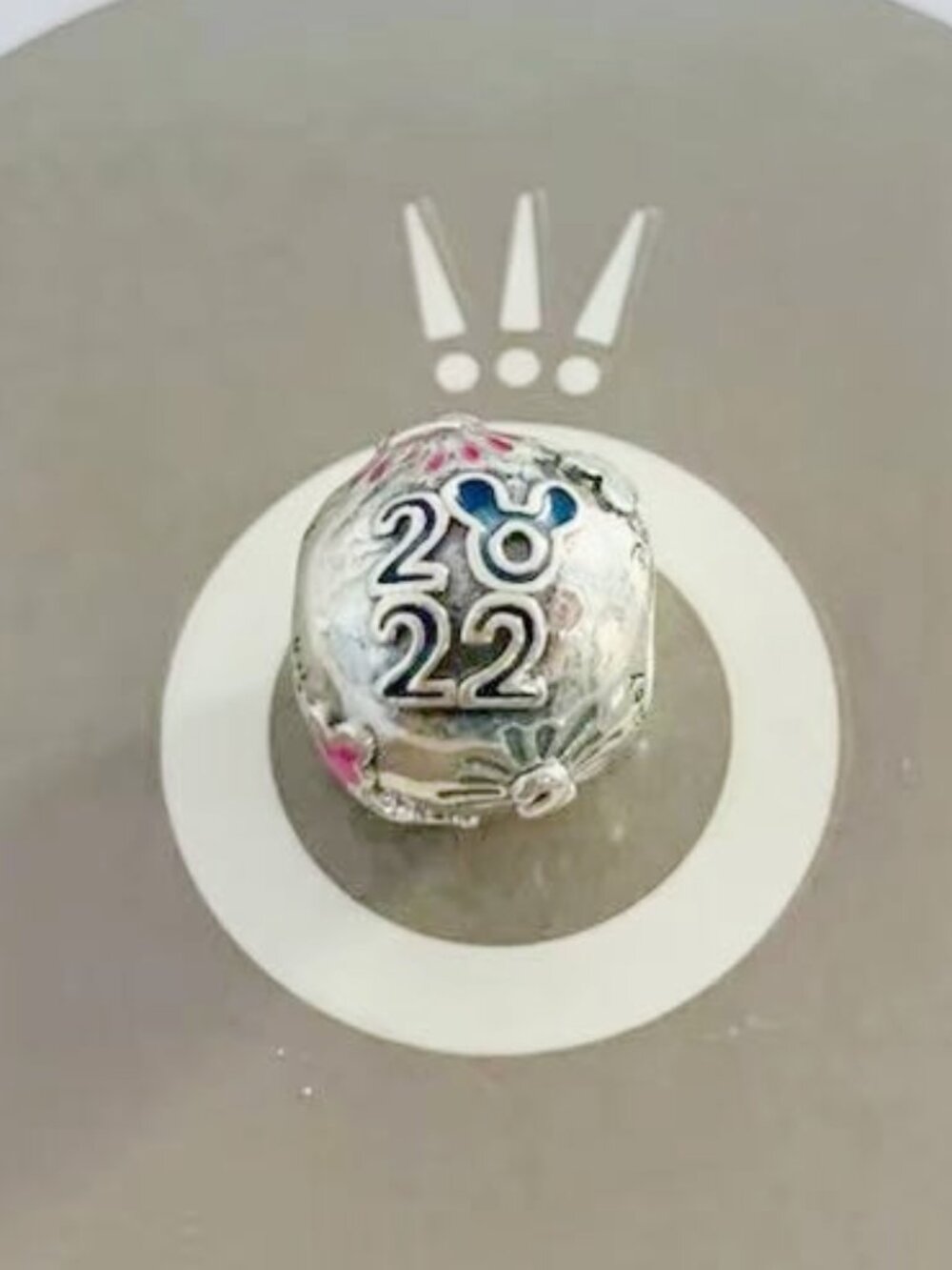 Pandora Disney 2022 Fireworks Charm\\Pandora Disney 2022 Fireworks Dangle Charm